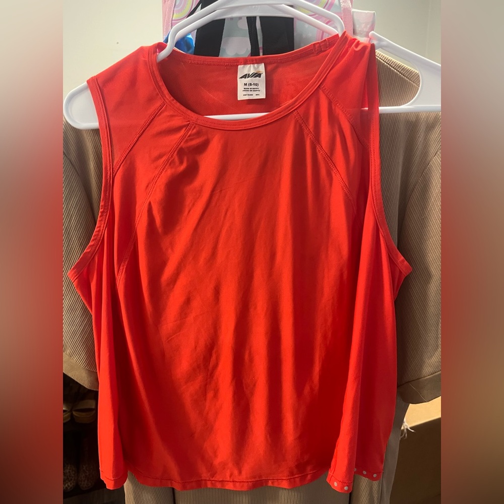 Avia Bright Red Women's Tank Top